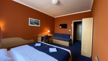 Jednolůžkový pokoj | Hotel U Milína